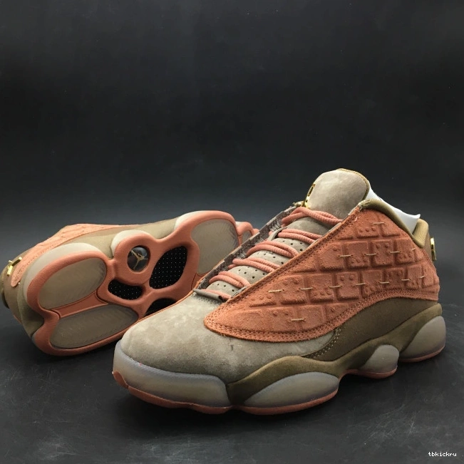 Rep TBkick Sepia Air Jordan Blush x CLOT Canteen-Terra Low AT3102-200 Stone 13 0713